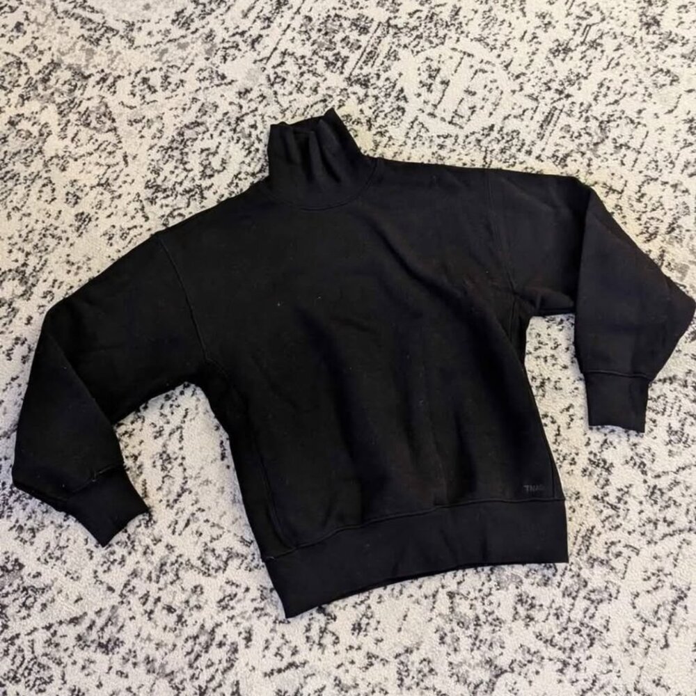 Aritzia TNA Mock Neck Fleece Pullover